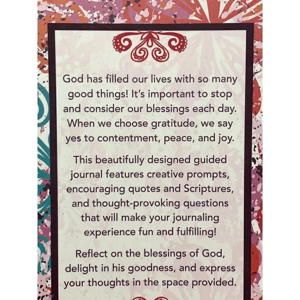 Guided Journal He Fills My Life with Good Things Hard Back 6x6